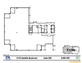 2160 Satellite Blvd, Duluth, GA for lease Floor Plan- Image 1 of 6