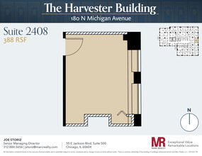 180 N Michigan Ave, Chicago, IL for lease Floor Plan- Image 1 of 2