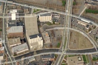 1 Herald Sq, New Britain, CT - AERIAL  map view
