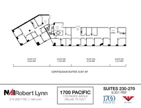 1700 Pacific Ave, Dallas, TX for lease Interior Photo- Image 1 of 2