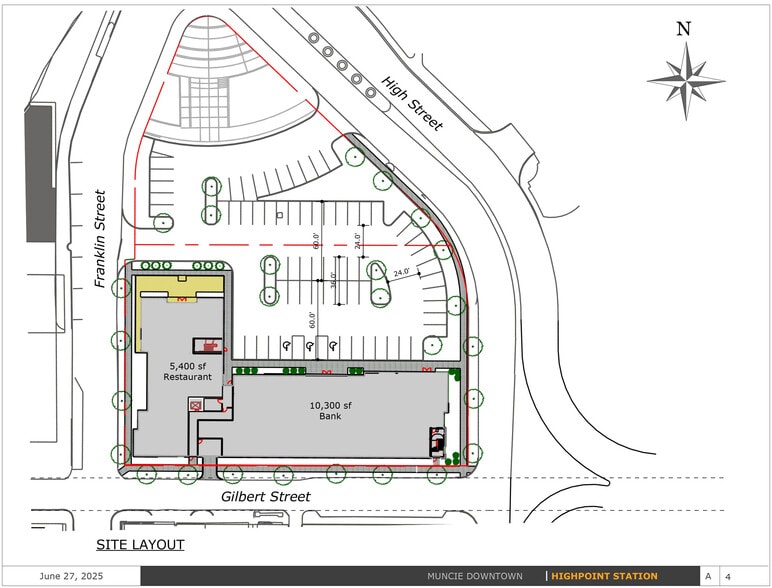 309 N High St, Muncie, IN for lease - Site Plan - Image 2 of 3