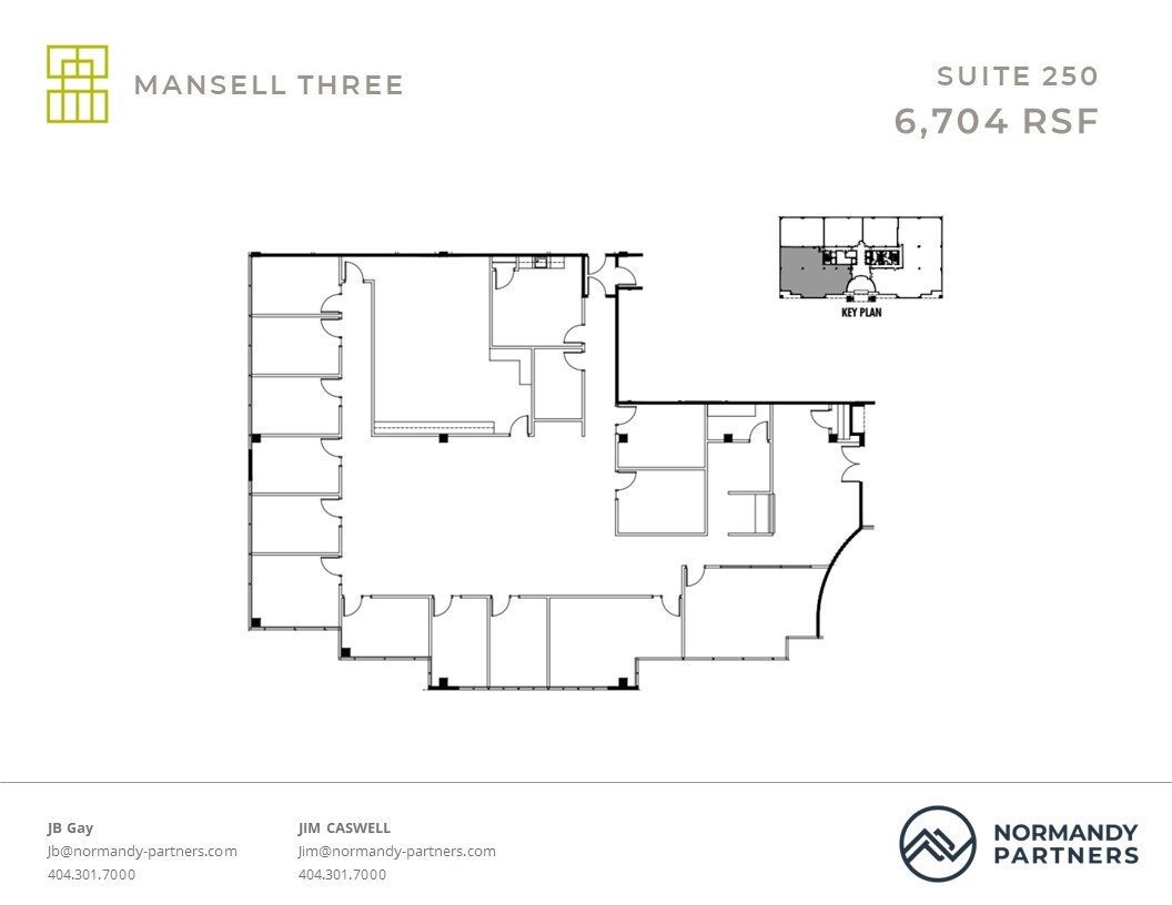 3600 Mansell Rd, Alpharetta, GA for lease Floor Plan- Image 1 of 1