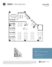 18301 Von Karman Ave, Irvine, CA for lease Floor Plan- Image 1 of 1