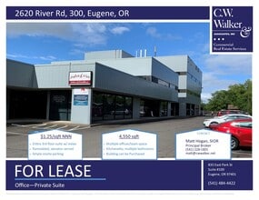 2620 River Rd, Eugene, OR for lease Interior Photo- Image 1 of 2