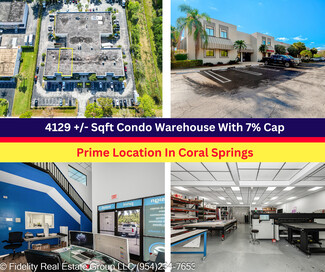 More details for 3650 Coral Ridge Dr, Coral Springs, FL - Flex for Sale