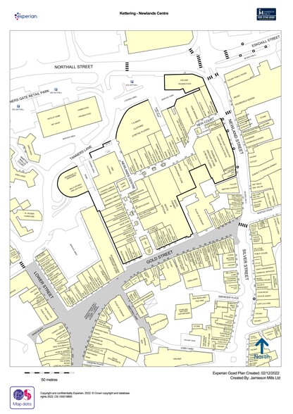 Gold St, Kettering for lease - Site Plan - Image 2 of 2