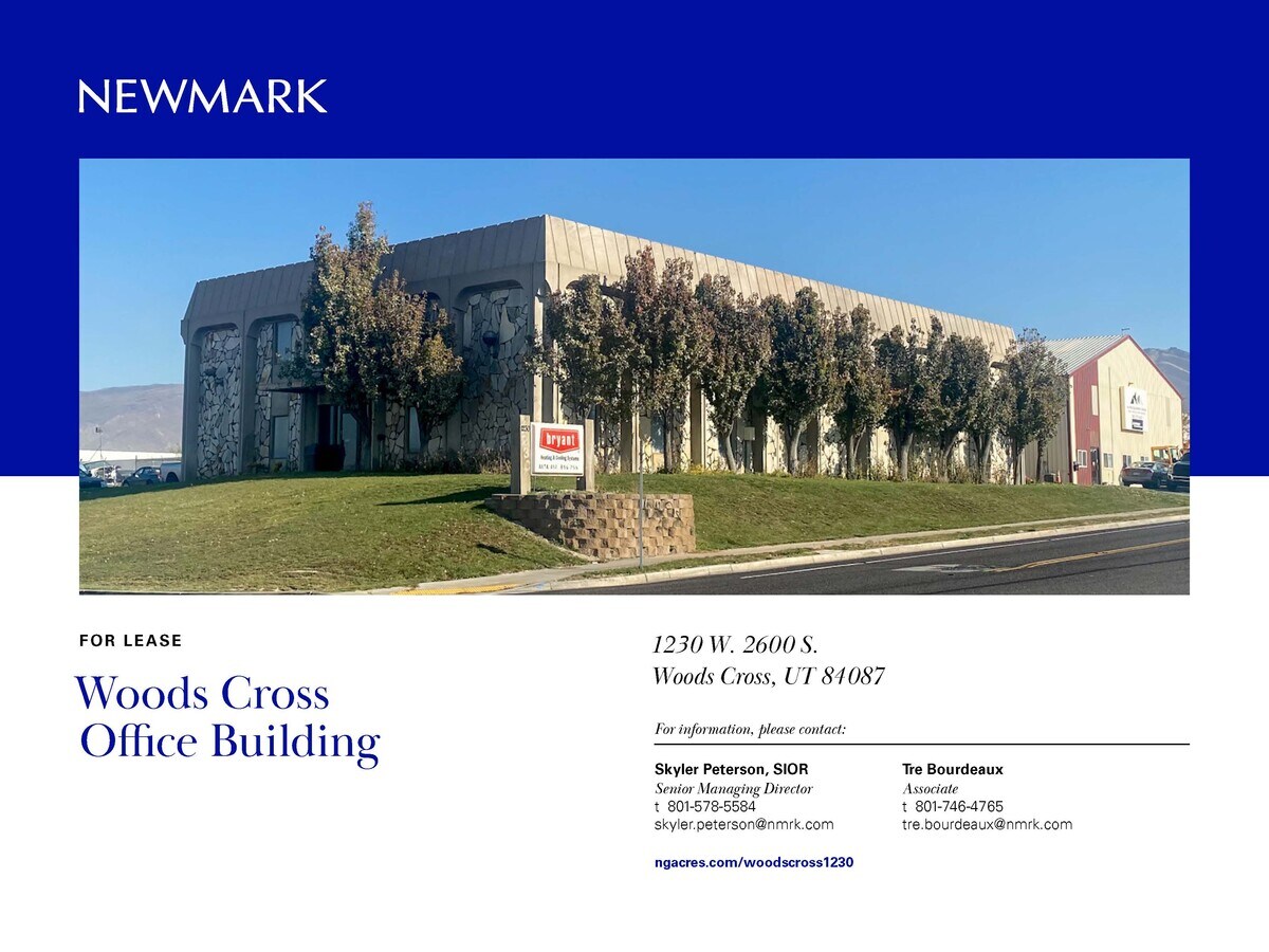 1230 W 2600 S, Woods Cross, UT 84087 Woods Cross Office Building_FOR