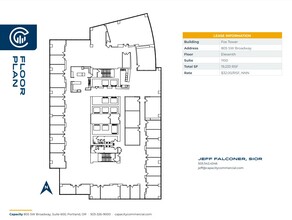 805 SW Broadway, Portland, OR for lease Floor Plan- Image 1 of 1