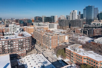 111 S Morgan St, Chicago, IL - AERIAL  map view