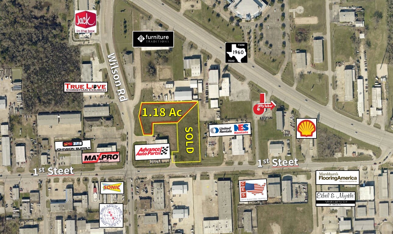 000 Wilson Rd, Humble, TX for sale Aerial- Image 1 of 1