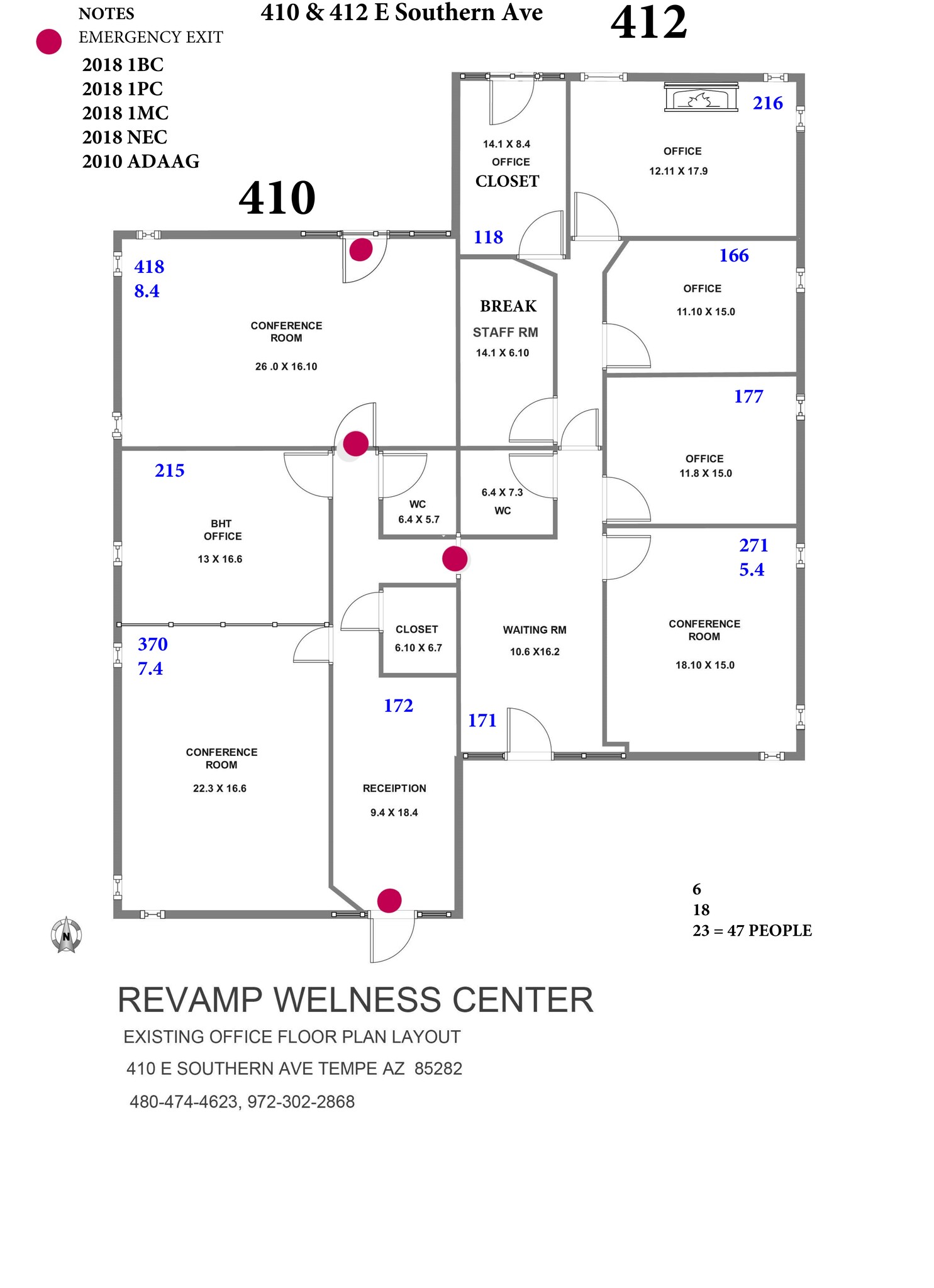 410 E Southern Ave, Tempe, AZ for lease Site Plan- Image 1 of 18