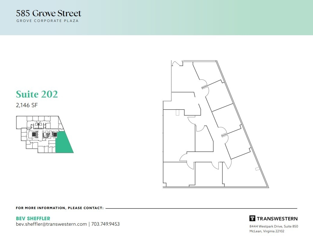 555 Grove St, Herndon, VA for lease Floor Plan- Image 1 of 1