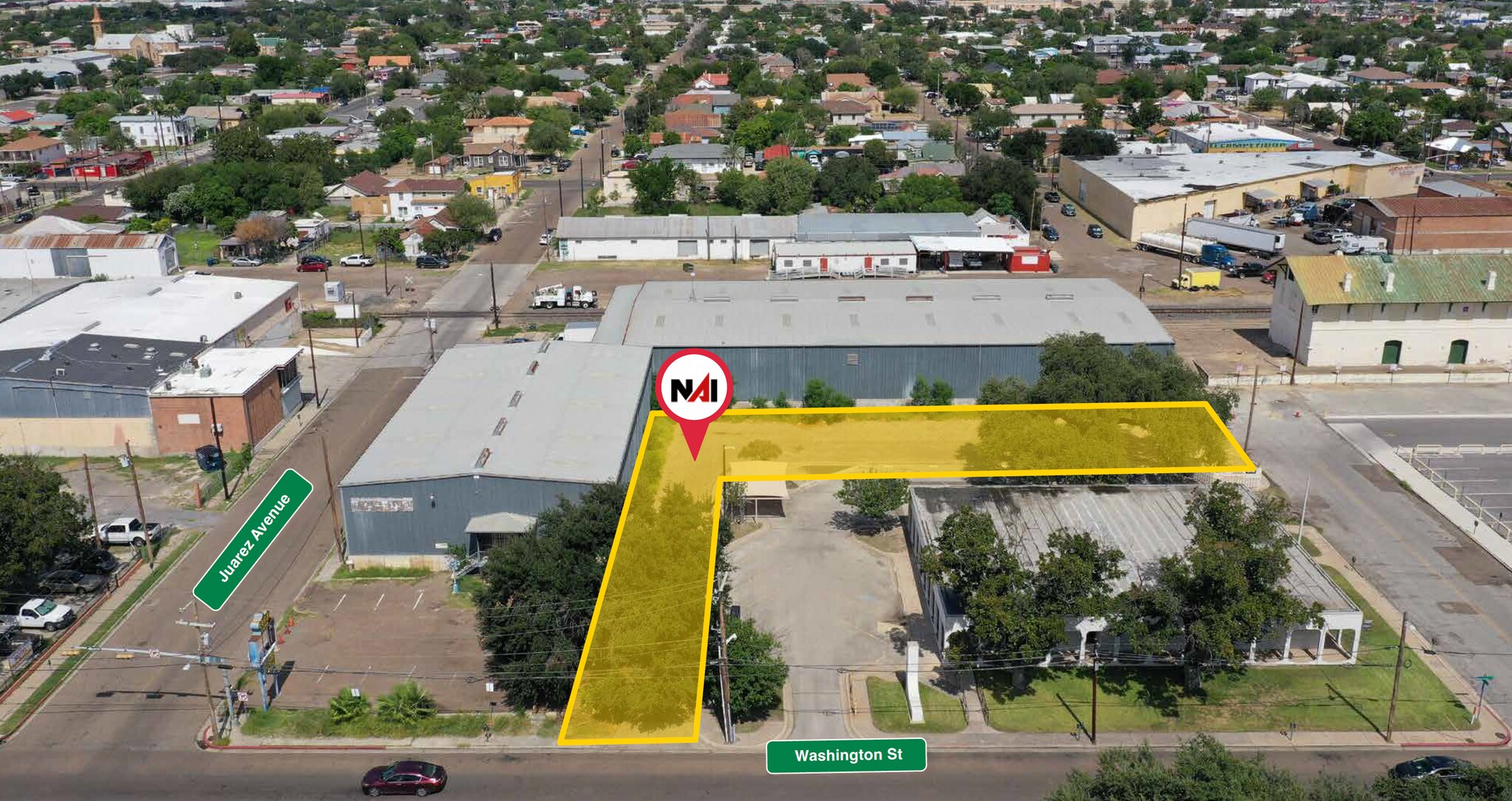 1119 Juarez Ave, Laredo, TX for sale Aerial- Image 1 of 6