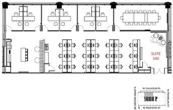 1 N Wacker, Chicago, IL for lease Floor Plan- Image 1 of 9