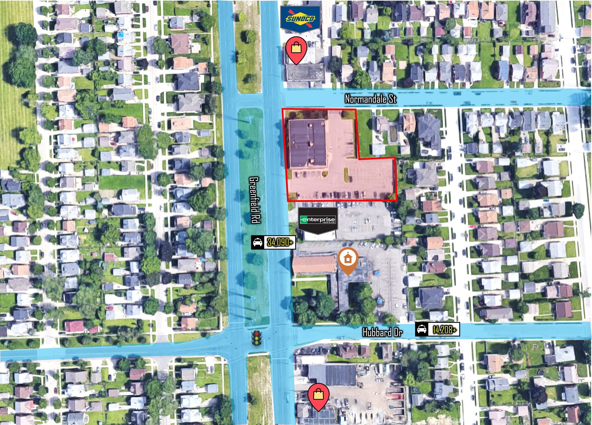 5016 Greenfield Rd, Dearborn, MI 48126 Dollar General