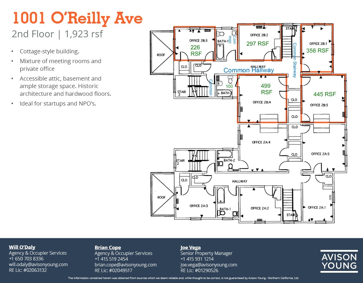 1012-1016 Torney Ave, San Francisco, CA for lease Floor Plan- Image 1 of 1