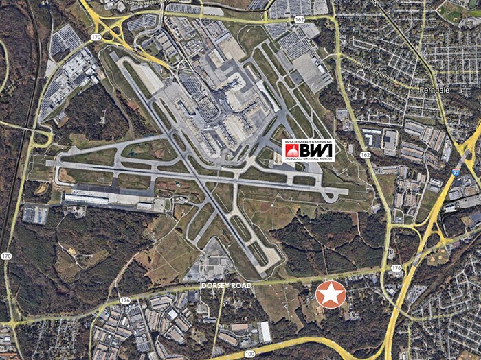 1221 Wilson Rd, Glen Burnie, MD for sale Aerial- Image 1 of 1