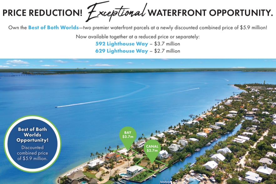 Sanibel Island, Two Lighthouse Way Lots portfolio of 2 properties for sale on LoopNet.com - Aerial - Image 1 of 18