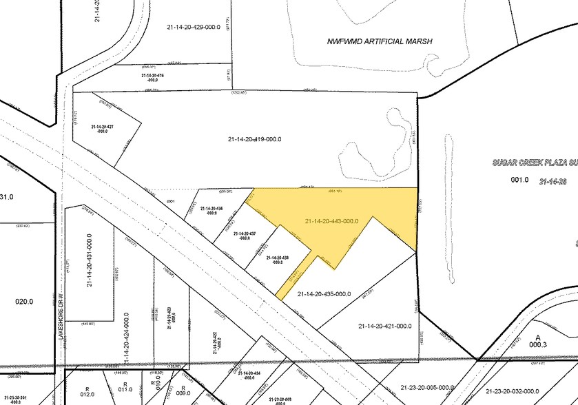 2711 N Monroe St, Tallahassee, FL for sale - Plat Map - Image 2 of 5