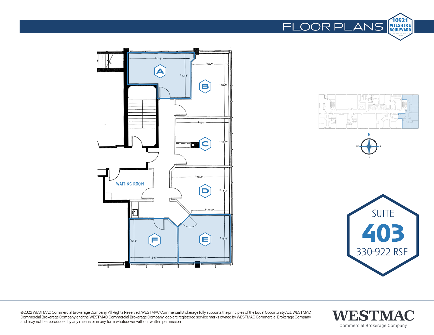 10921 Wilshire Blvd, Los Angeles, CA for lease Floor Plan- Image 1 of 1