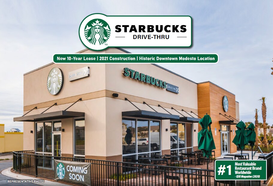 906 J St, Modesto, CA 95354 Starbucks