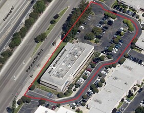 660 N Diamond Bar Blvd, Diamond Bar, CA - AERIAL  map view