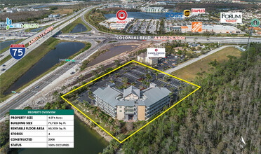 3650 Colonial Ct, Fort Myers, FL - aerial  map view - Image1