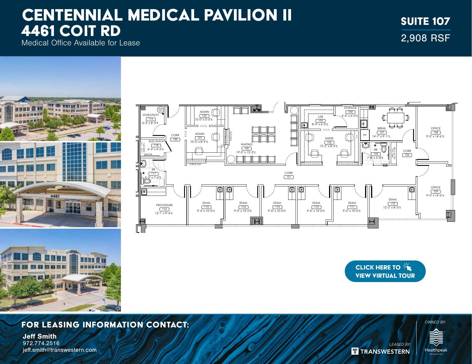 4401 Coit Rd, Frisco, TX for lease Floor Plan- Image 1 of 1