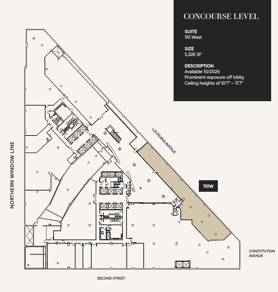 101 Constitution Ave NW, Washington, DC for lease Interior Photo- Image 1 of 1