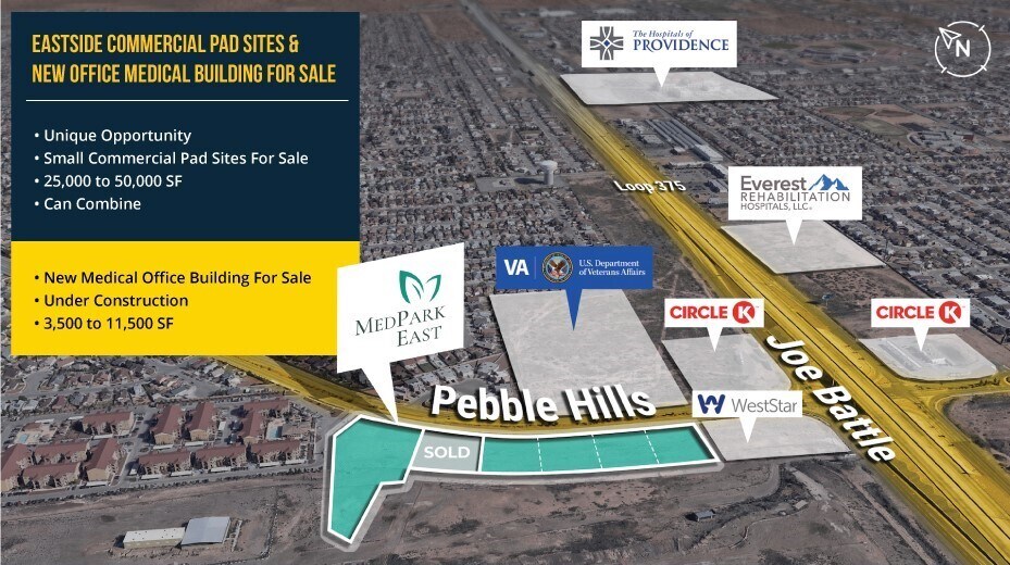 2201 Joe Battle Blvd, El Paso, TX 79938 MedPark East