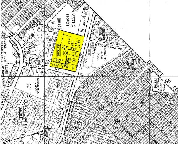 4783-4829 Marlboro Pike, Capitol Heights, MD for lease - Plat Map - Image 2 of 15