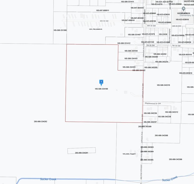 820 Johnson Ave SW, Cokato, MN for sale - Plat Map - Image 3 of 3