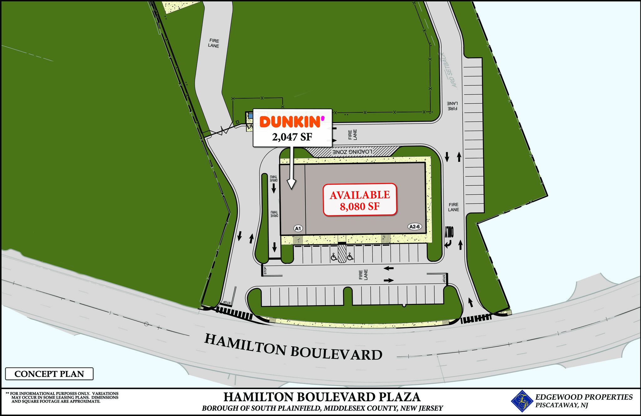 2901 Hamilton Blvd, South Plainfield, NJ for lease Site Plan- Image 1 of 1