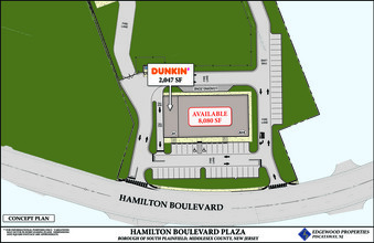 2901 Hamilton Blvd, South Plainfield, NJ for lease Site Plan- Image 1 of 1