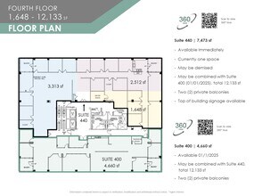 400 E Diehl Rd, Naperville, IL for lease Floor Plan- Image 1 of 10