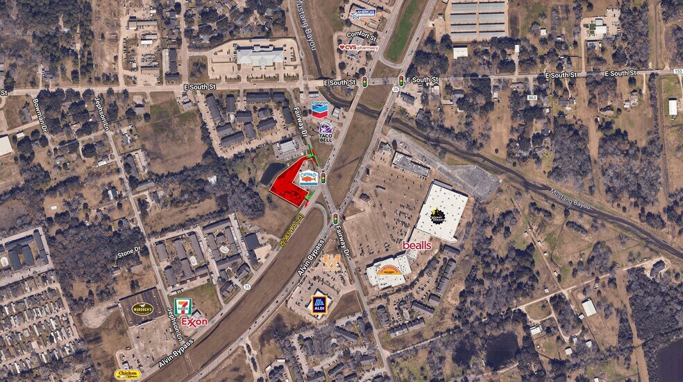 2000 S Bypass 35, Alvin, TX for lease - Building Photo - Image 2 of 2