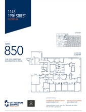 1145 19th St NW, Washington, DC for lease Floor Plan- Image 2 of 12