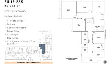11333 N Scottsdale Rd, Scottsdale, AZ for lease Floor Plan- Image 1 of 1