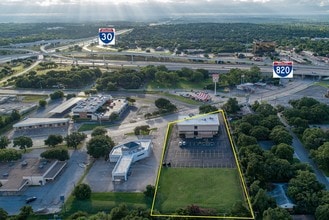 6464 Brentwood Stair Rd, Fort Worth, TX - aerial  map view