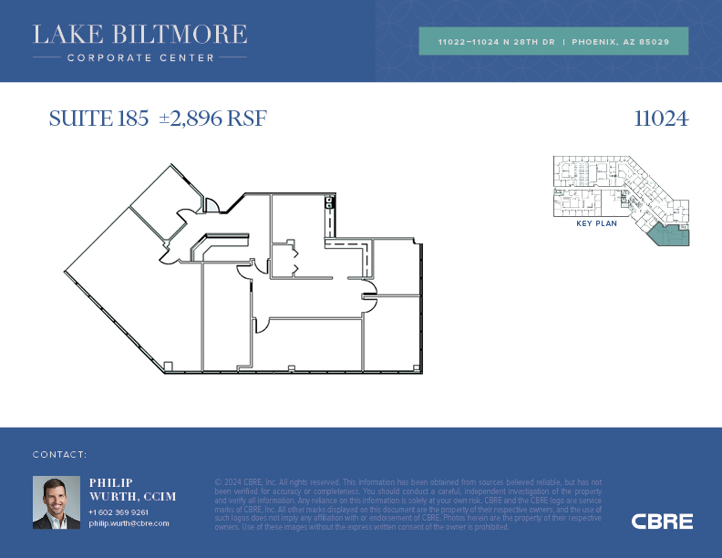 11022-11024 N 28th Dr, Phoenix, AZ for lease Floor Plan- Image 1 of 1