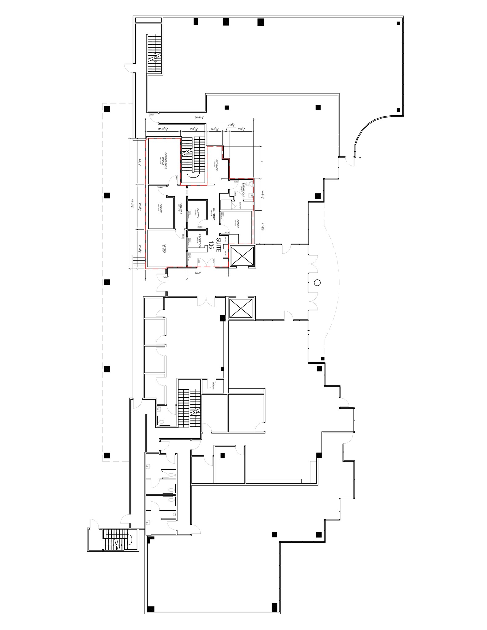 822 S Robertson Blvd, Los Angeles, CA for lease Site Plan- Image 1 of 1