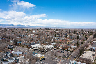 4433 W 29th Ave, Denver, CO - aerial  map view