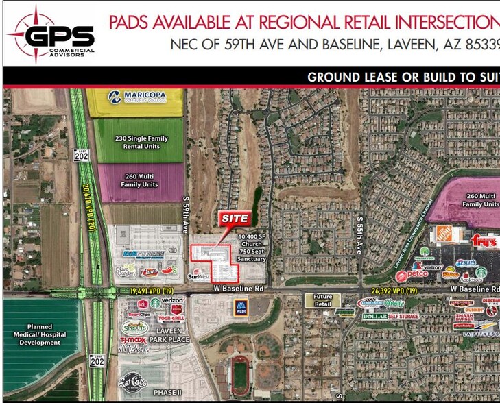 NEC 59th Ave & Baseline Rd, Laveen, AZ for sale - Building Photo - Image 1 of 1