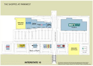 I-10 & Katy Fort Bend Rd, Katy, TX for lease Site Plan- Image 1 of 2