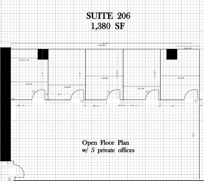 233 12th St, Columbus, GA for lease Floor Plan- Image 1 of 1