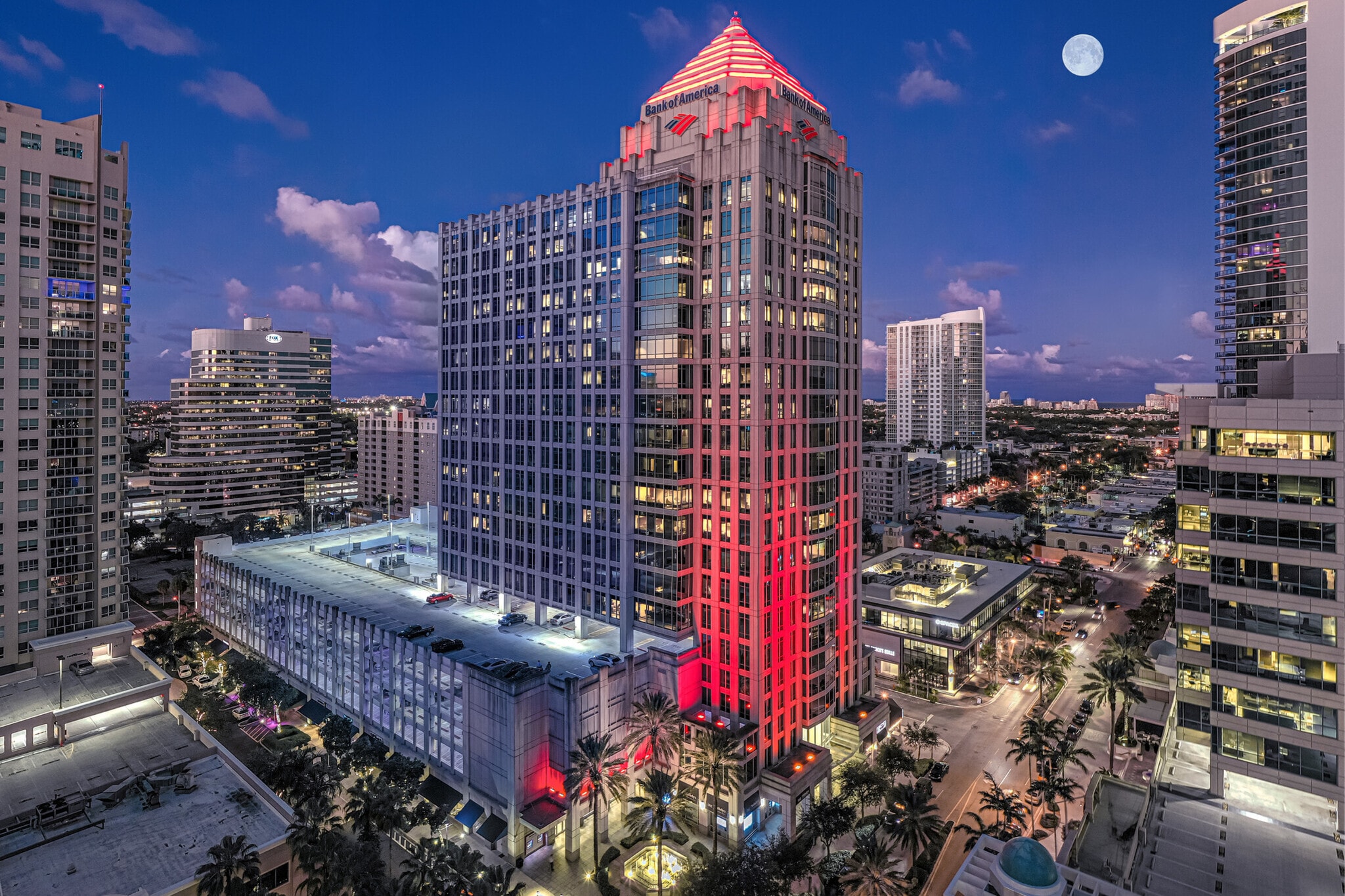 401 E Las Olas Blvd, Fort Lauderdale, FL for lease Aerial- Image 1 of 9