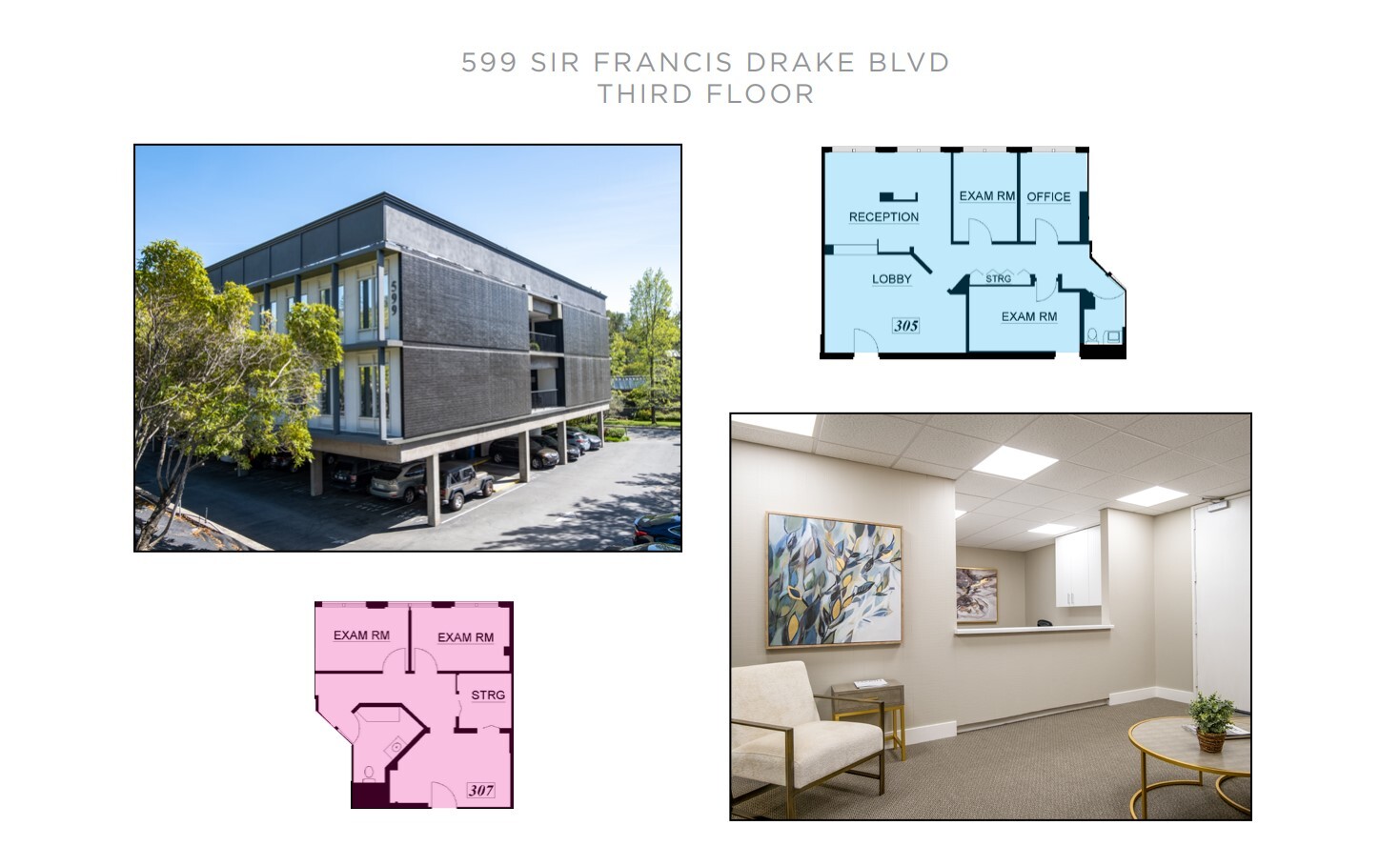 599 Sir Francis Drake Blvd, Greenbrae, CA for lease Interior Photo- Image 1 of 1
