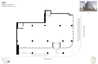 48-64 Boul des Laurentides, Laval, QC for lease Site Plan- Image 1 of 2