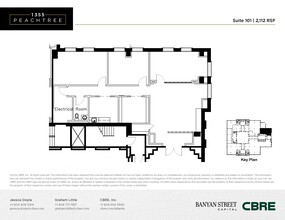 1355 Peachtree St NE, Atlanta, GA for lease Floor Plan- Image 1 of 1