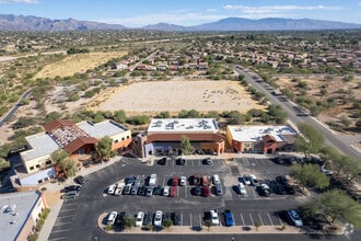 4007 E Paradise Falls Dr, Tucson, AZ - AERIAL  map view